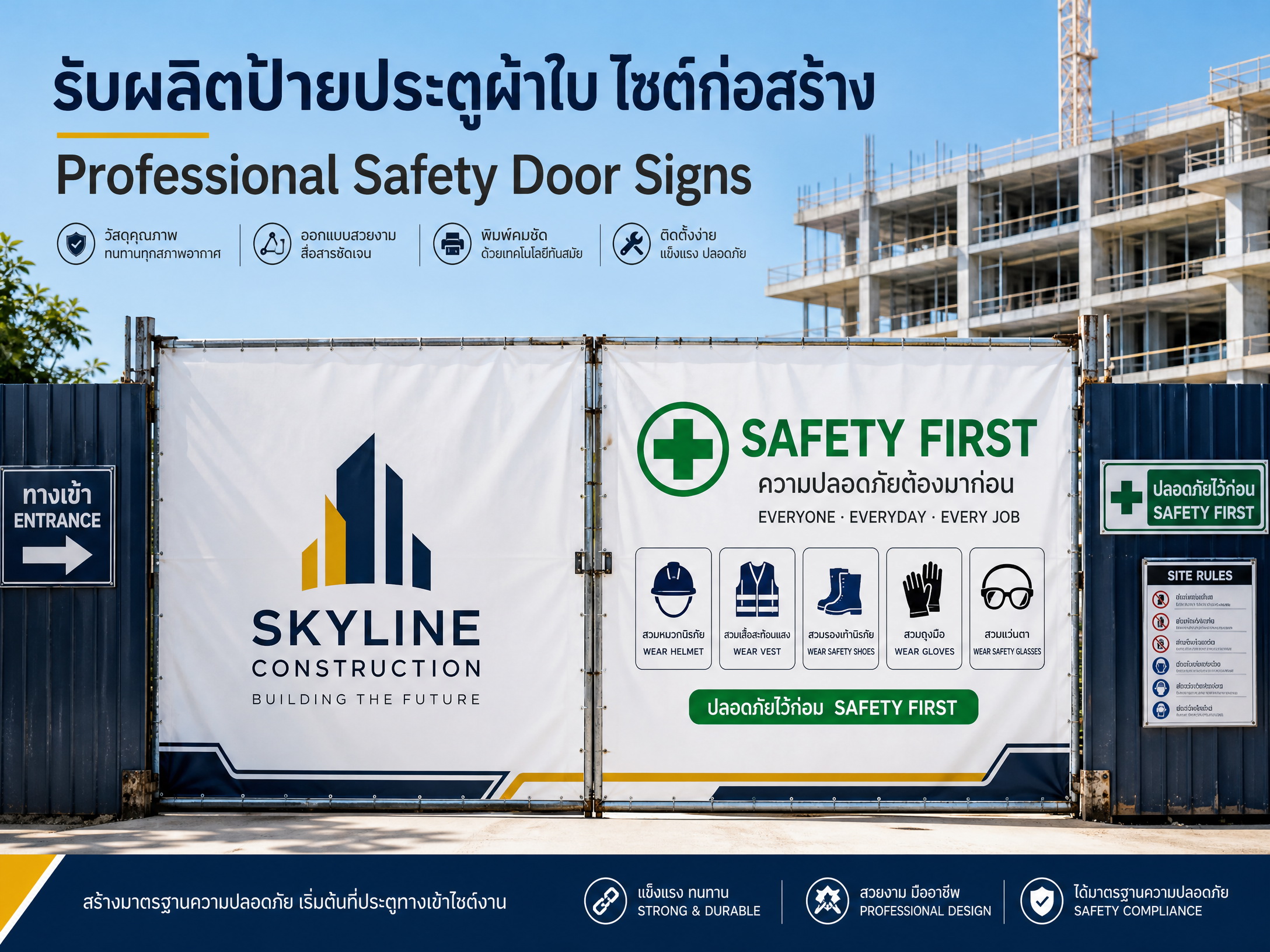 ประตูผ้าใบ