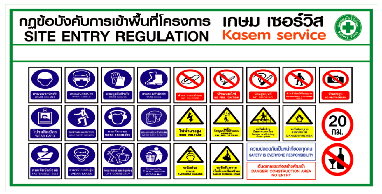 ป้ายโครงการรวม